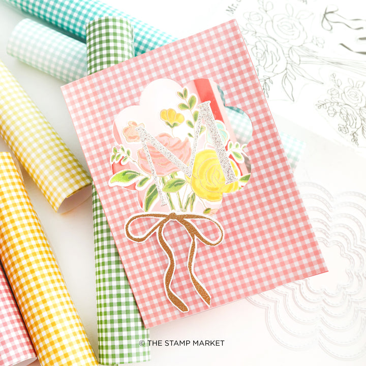 BITTY GINGHAM &amp; STRIPES 6X8 PATTERNS
