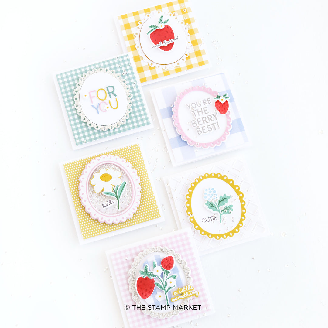 BERRY BLOSSOM FRAME DIE