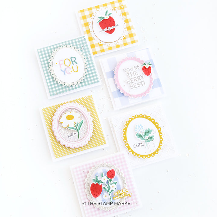BERRY BLOSSOM FRAME DIE