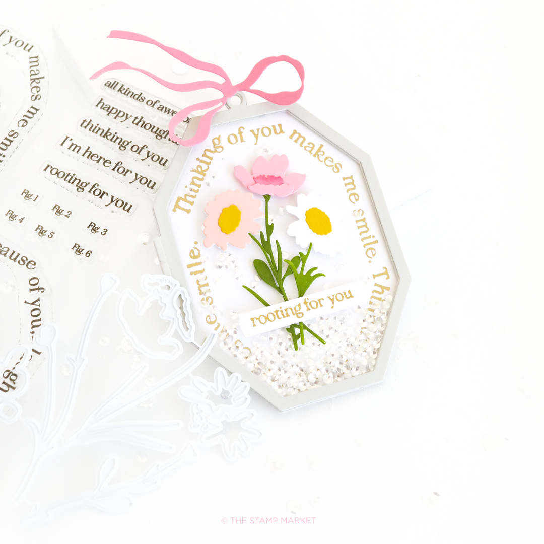 FRAMED WITH A RIBBON DIE