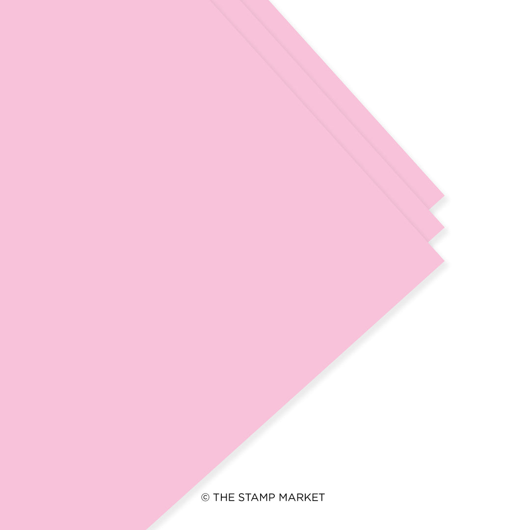 FRESH PINK CARDSTOCK
