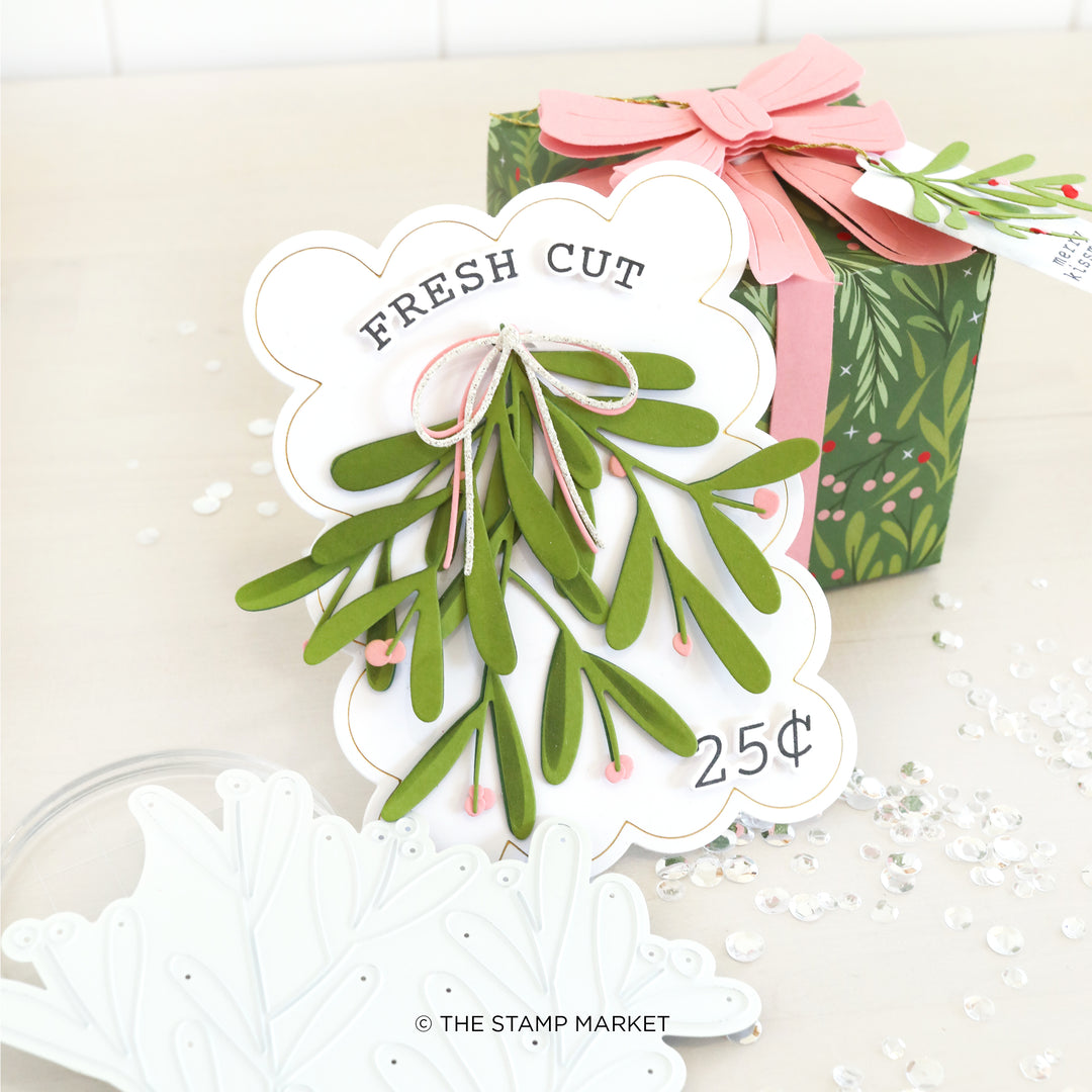 MISTLETOE &amp; GREETINGS STAMP