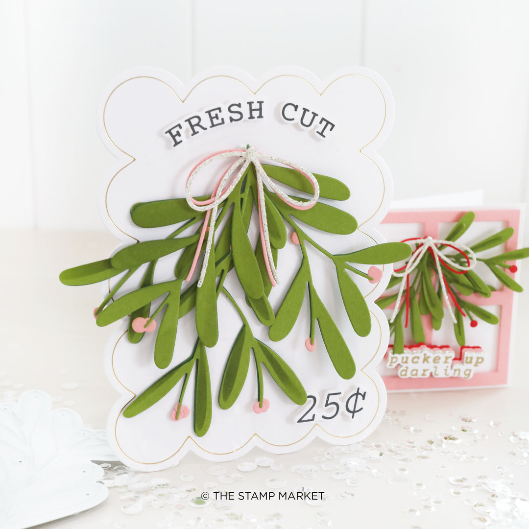 MISTLETOE &amp; GREETINGS STAMP
