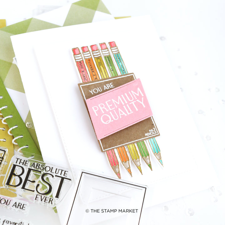 NO.2 PENCIL STAMP