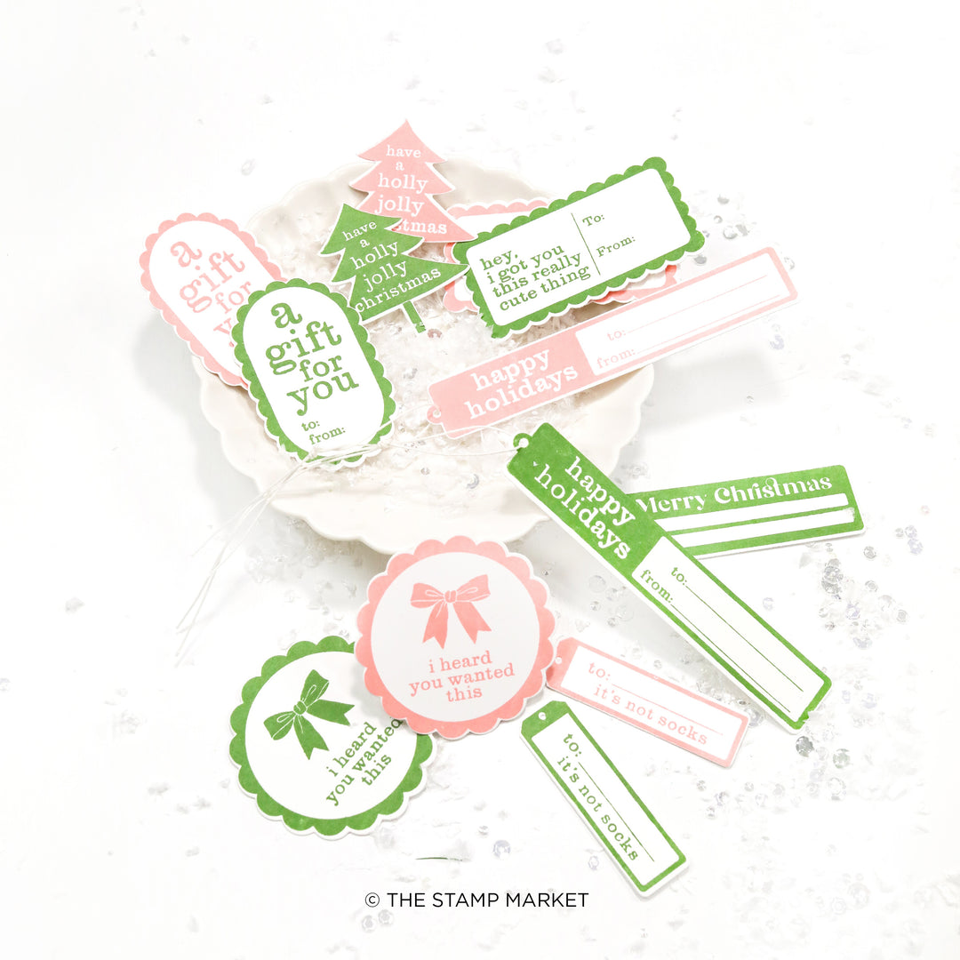 CHRISTMAS GIFTING STAMP &amp; DIE BUNDLE