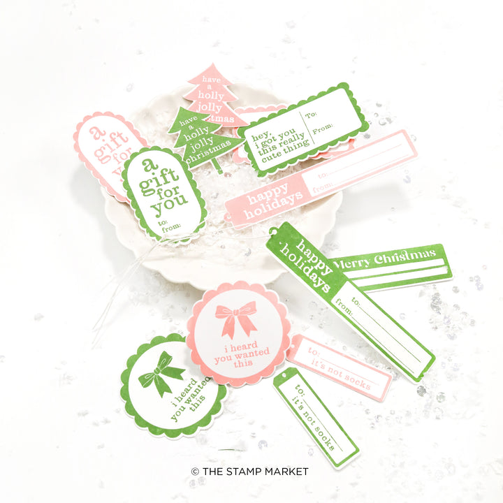 CHRISTMAS GIFTING STAMP &amp; DIE BUNDLE