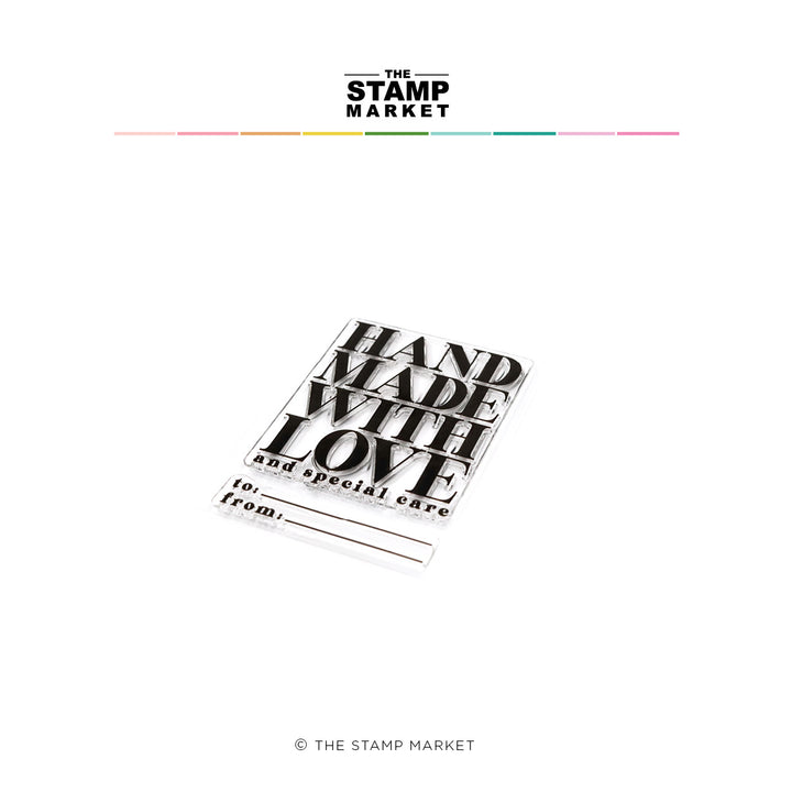 HANDMADE WITH LOVE STAMP