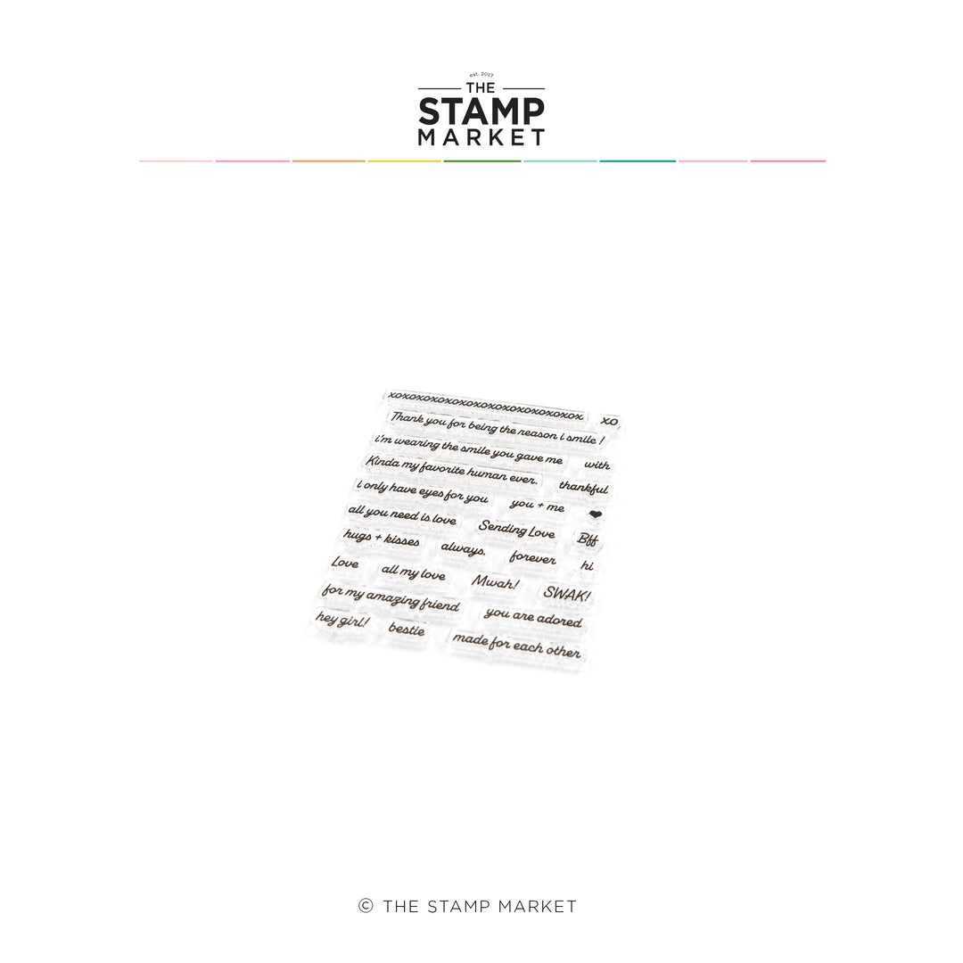 LITTLE LOVE NOTES STAMP