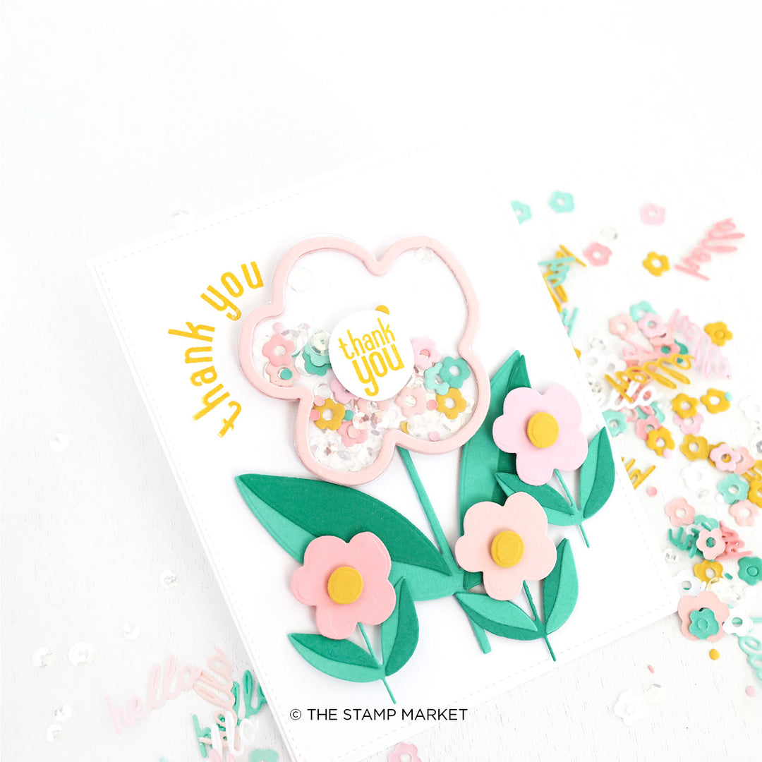 FUN &amp; FLORALY STAMP SET
