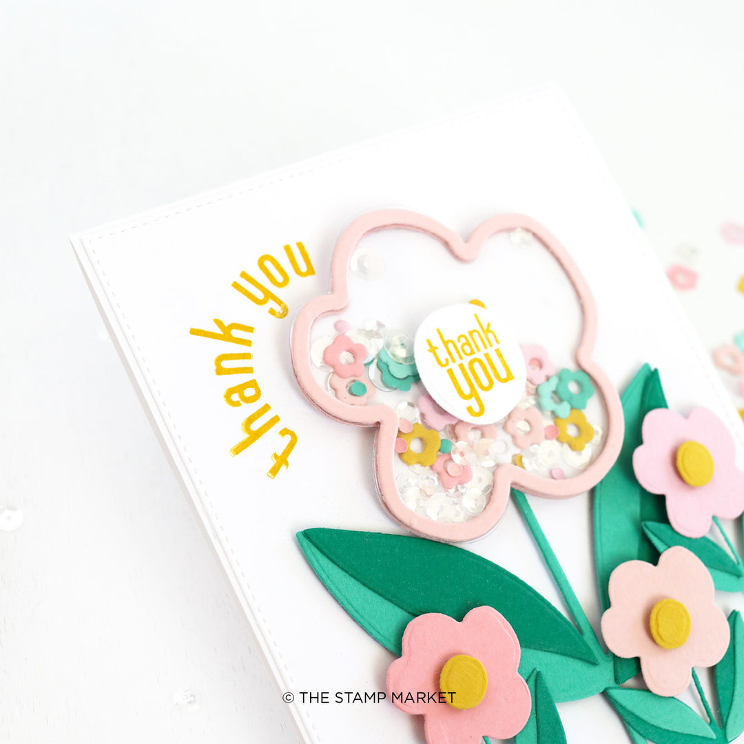 FUN &amp; FLORALY STAMP SET