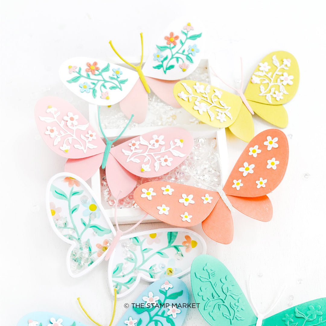 BUTTERFLY &amp; BOTANICALS DIE