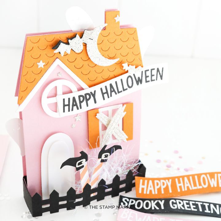 HALLOWEEN GREETINGS STAMP