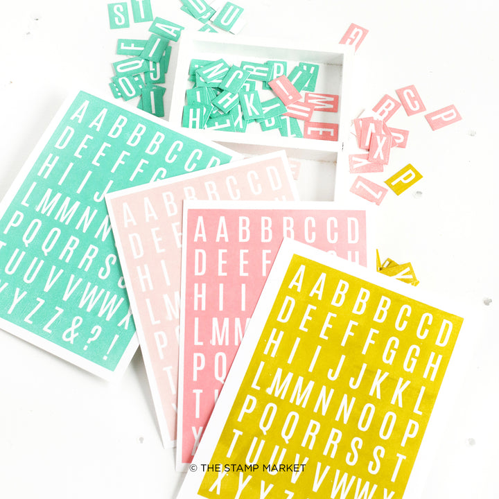 ALPHA CUTS  BOLD STAMP