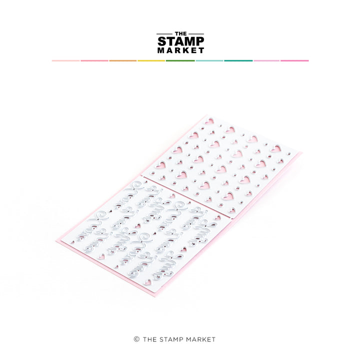 LOVE &amp; CONFETTI DIE