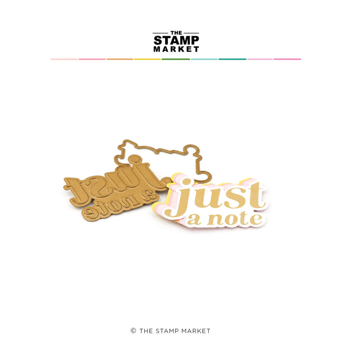 JUST A NOTE FOIL PLATE
